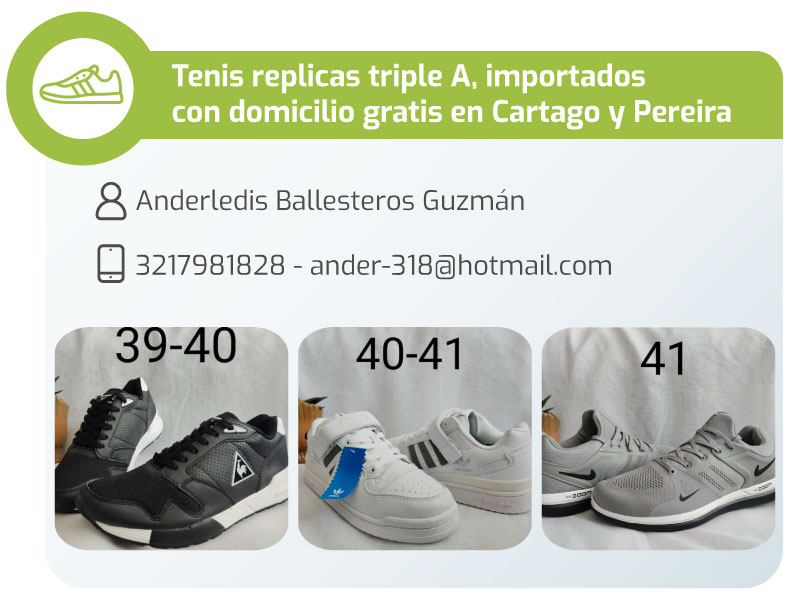 Tenis replicas triple A, importados Foempa